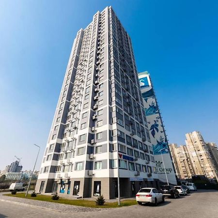 Квартира Люкс В Жк Лебединый, Ул. Ревуцкого 40 Г Kiev Buitenkant foto